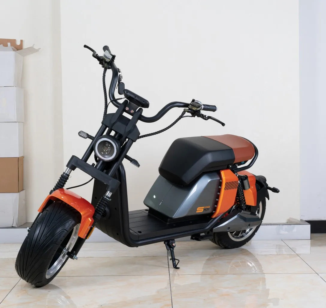 2024 powerful fast 3000w citycoco fast motorcycle electric scooters with fat tire for adults