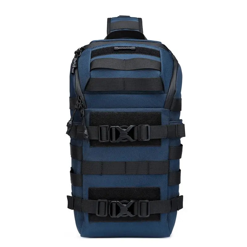 Ozuko Bicycle Bag Crossbody Bag Camping Riding Travel Rucksack Molle Bags Hiking Cycling Outdoor