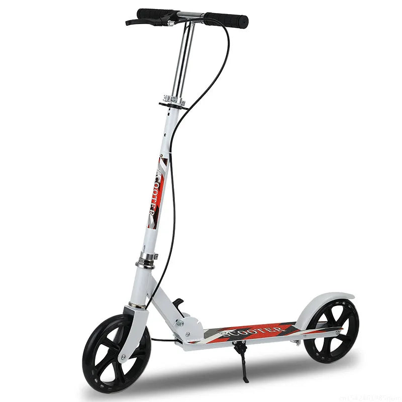 Children and Teens Adult Scooter Two-Wheel Two-Wheel Foldable City Work School Student One-Legged Scooter