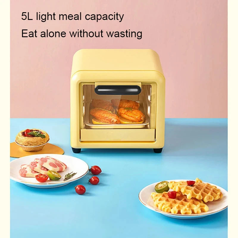NEW Mini Pizza Crepe Bakery Roast Oven Grill Breakfast Machine Cookies Cake Bread Maker Baking Toaster