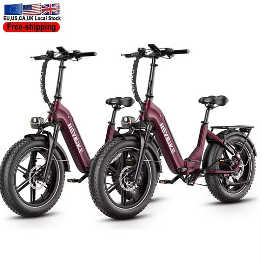 Step-Thru Electric Bike for Adults 750W BaFang Motor 48V 20AH,35-90miles Full Suspension Ebike 2024 New electric bikes