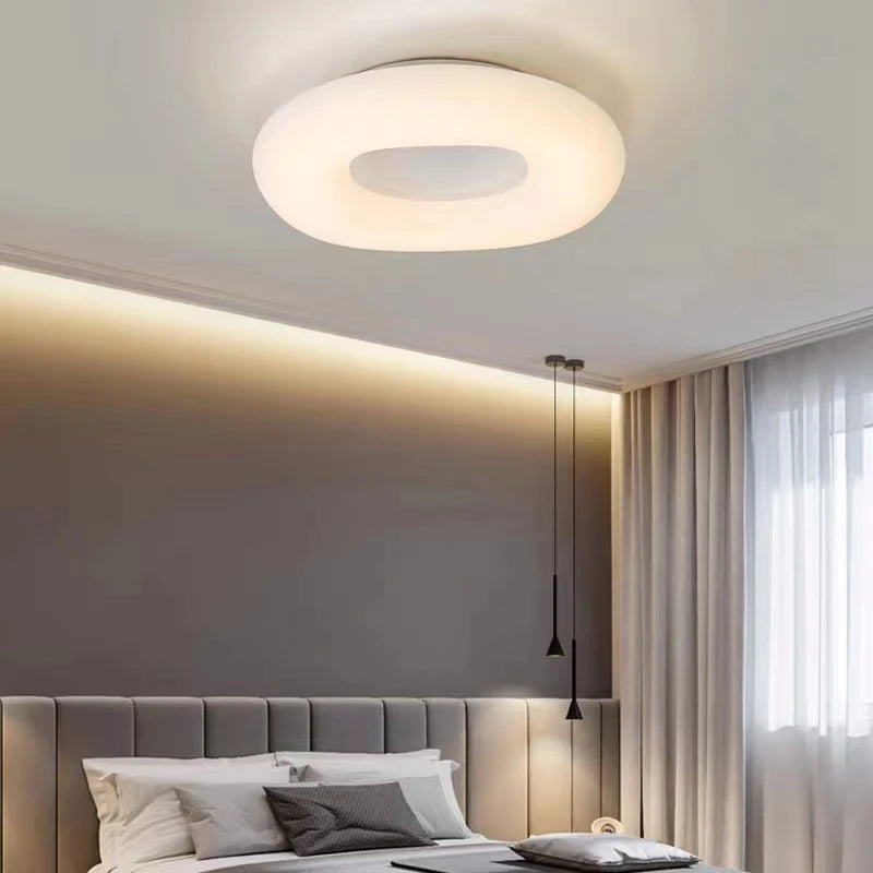 Modern Led lustre Lamps Home Décor PE Chandelier Children's Bedroom Ceiling Lights Living Room Intelligent Pendant Lights Fixtu