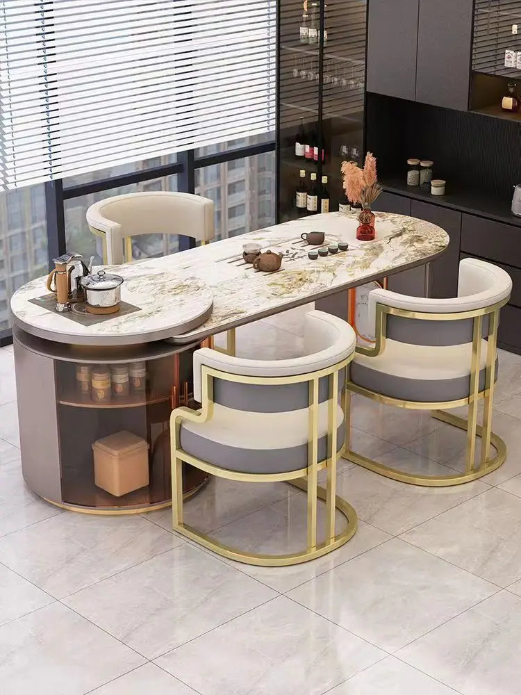 Armchair Luxury Dining Chair Restaurant Hotel Throne Relax Dinning Chair Office Accent Chaise Salle A Manger Nordic Furniture
