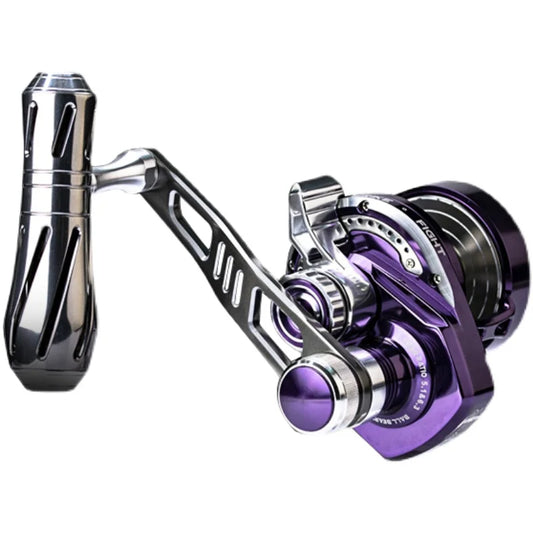 HAIBO TRICKER Trolling Fishing Reel 35KG Max Drag Baitcasting Reel Deep Sea Saltwater Fishing Reels Big Game Slow Jig