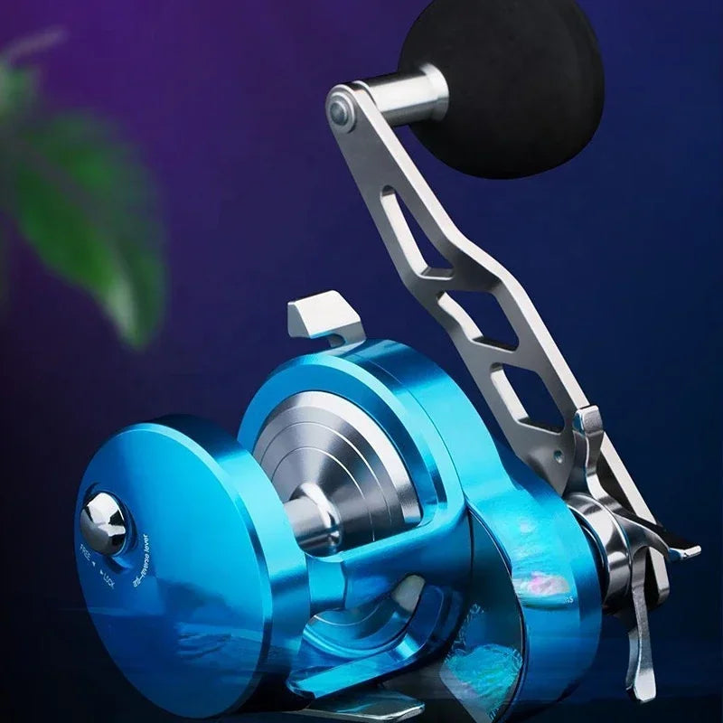 New model  jigger overhead Metal slow jigging Trolling Reel saltwater fishing reel for deep sea fishing