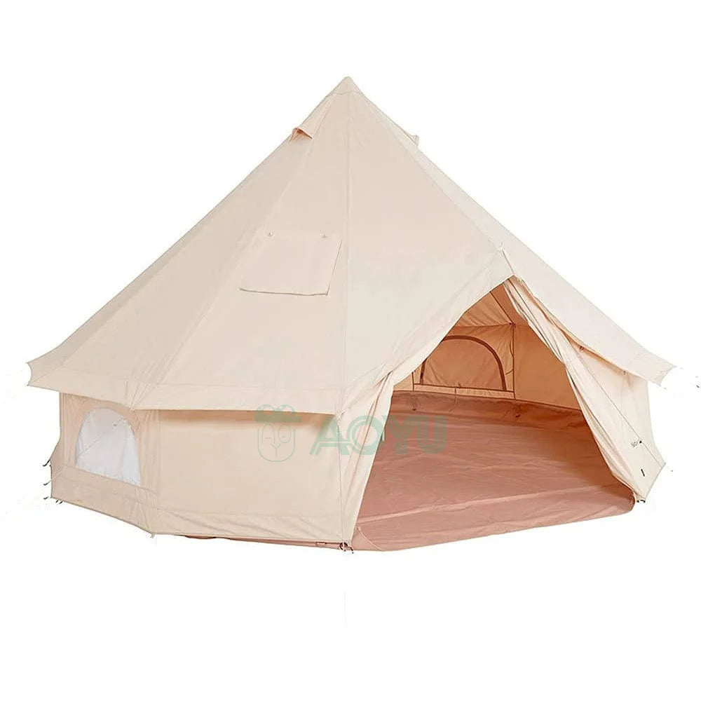 Outdoor picnic multi person Indian waterproof tent light luxury yurt camping sun oxford cloth large tent