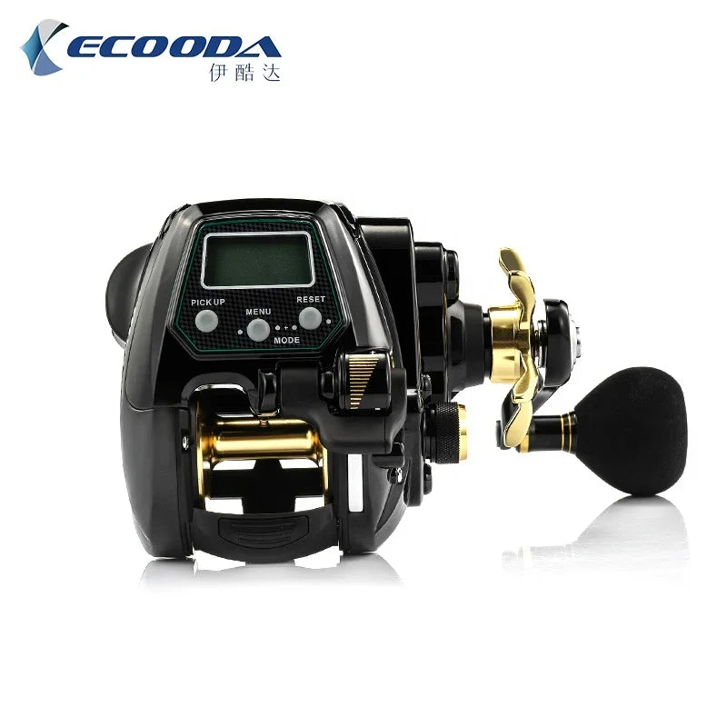 ECOODA THUNDER EZH 3000 Electric Fishing Reel Offshore Boat Jigging Reel 15kg Drag Power Electric Reel Fishing Saltwater