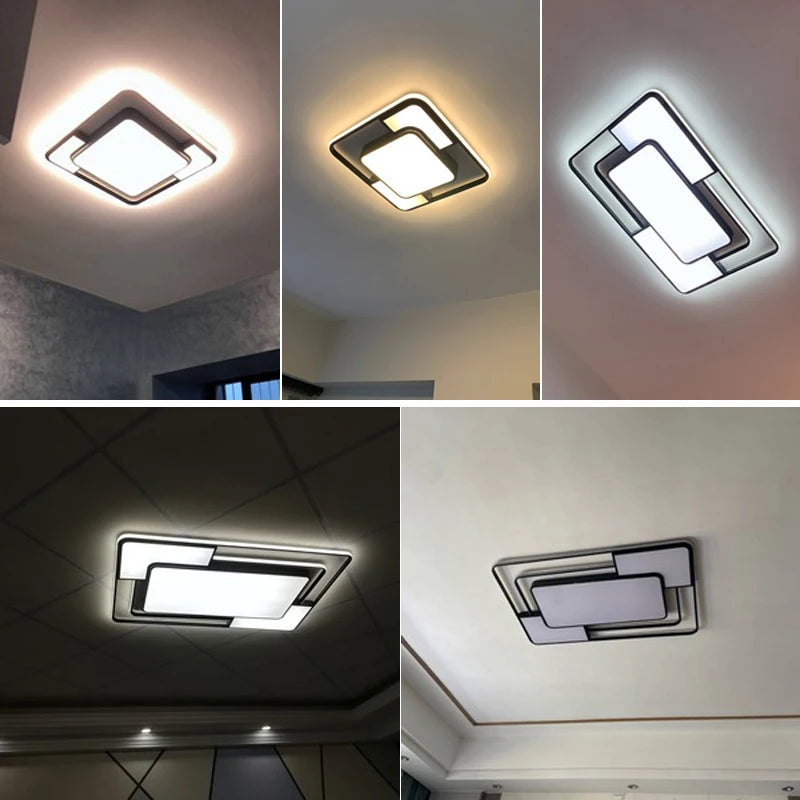 Modern Led Ceiling Light Fixtures For Living Room Bedroom Dining Room Ceiling Lamp Fixtures Home Indoor Lighting Decoration Lamp