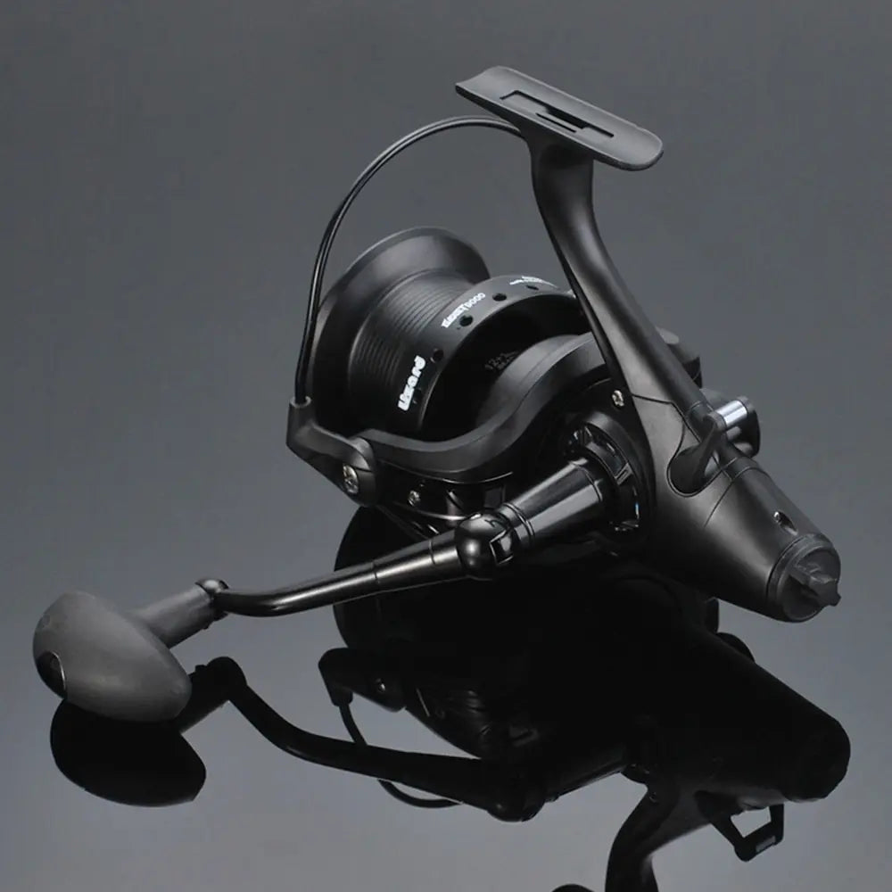 12+1 BB Spinning Reel Carp Fishing Reel with Front and Rear Double Drag Left Right Interchangeable for Saltwater Freshwater