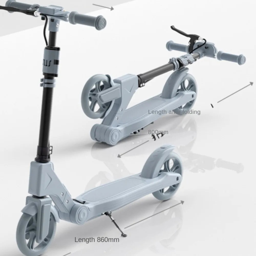 TULX Scooter With Multi Gear Adjustment Dual Braking System Efficient Response Fast Braking Operation Smooth Braking Operation