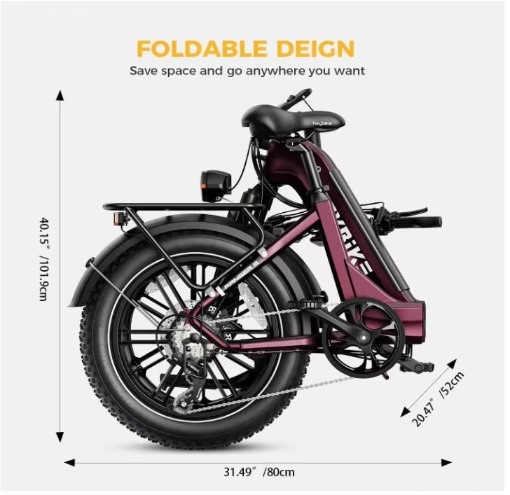 Step-Thru Electric Bike for Adults 750W BaFang Motor 48V 20AH,35-90miles Full Suspension Ebike 2024 New electric bikes