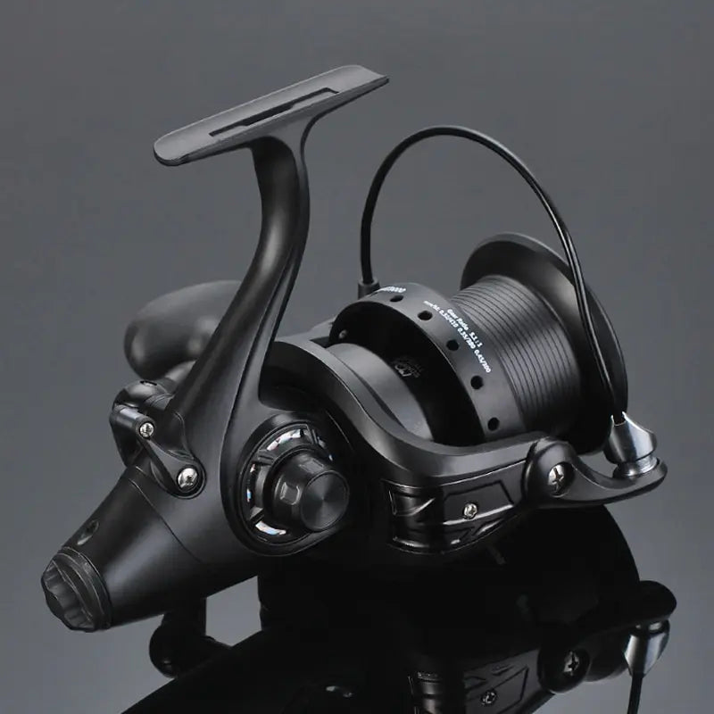 12+1 BB Spinning Reel Carp Fishing Reel with Front and Rear Double Drag Left Right Interchangeable for Saltwater Freshwater