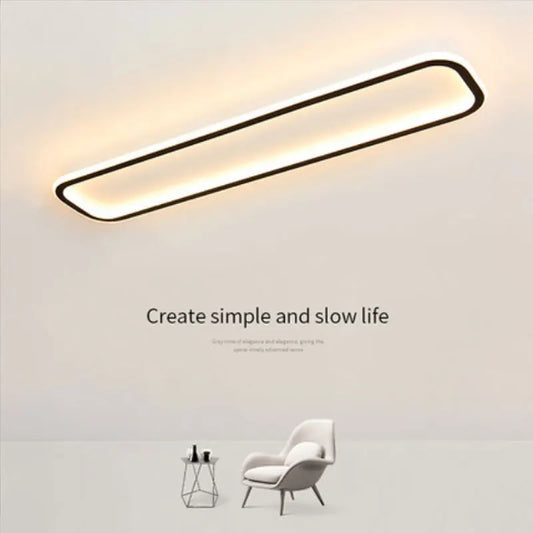 Hot selling aisle light rectangular simple modern LED ceiling light bedroom living room corridor light creative balcony light