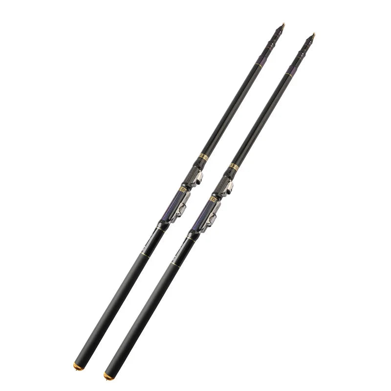 High Carbon Material Ultra-light Hard Fishing Rod Telescopic Rod Can Be Adjusted In 3 Sizes Ocean Rock Fshing Strong Hand Rod