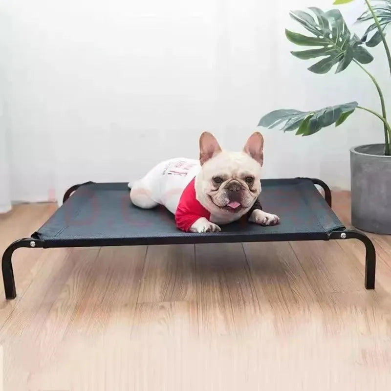 Elevated Bed for Dogs Folding Pet Camping Beds Cat House Portable Removable Washable Four Seasons Dog Kennel Puppy Accessories