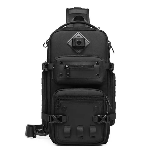 Men's Chest Bag Outdoor Tactical One Shoulder Crossbody Bag High Capacity Waterproof Sports Bag For Man Shoulder Bag