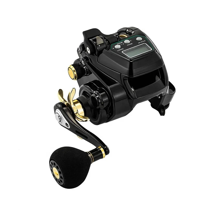 ECOODA THUNDER EZH 3000 Electric Fishing Reel Offshore Boat Jigging Reel 15kg Drag Power Electric Reel Fishing Saltwater