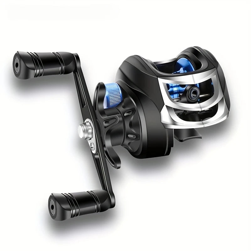 2024 GLS Baitcasting Reel AK Series,7.2:1 Gear Ratio 18+1BB,8KG Max Drag,Shallow Spool,Baitcasting Reel,For Freshwater Saltwater