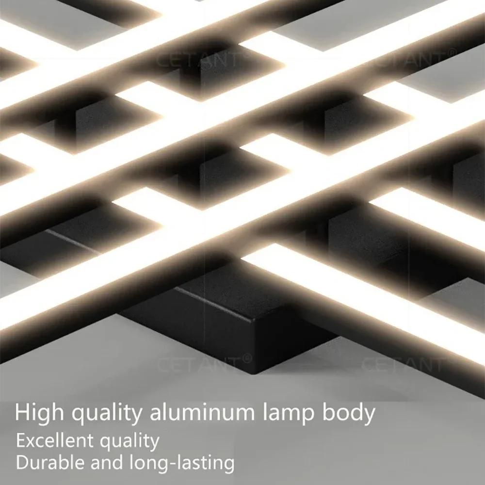 Modern LED Ceiling Light Minimalist Atmosphere Long 30/40/50cm Lamp For Bedroom Living Room Restaurant Villa Indoor Illumination