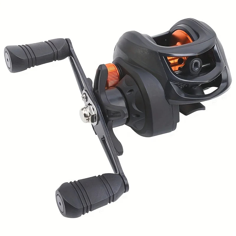 2024 GLS Baitcasting Reel AK Series,7.2:1 Gear Ratio 18+1BB,8KG Max Drag,Shallow Spool,Baitcasting Reel,For Freshwater Saltwater